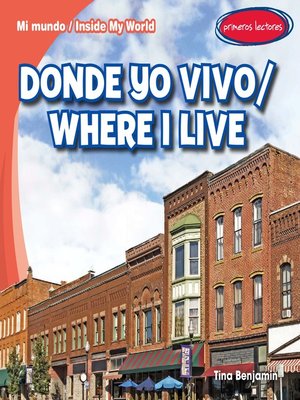 cover image of Donde yo vivo (Where I Live)